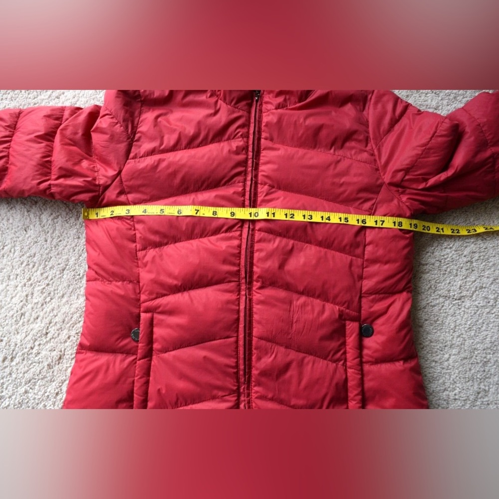 Calvin Klein Red Down Packable Jacket, Small - image 7